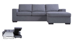 SLOANE CHAISE WITH SOFA BED AND STORAGE | 3 FABRIC COLOURS